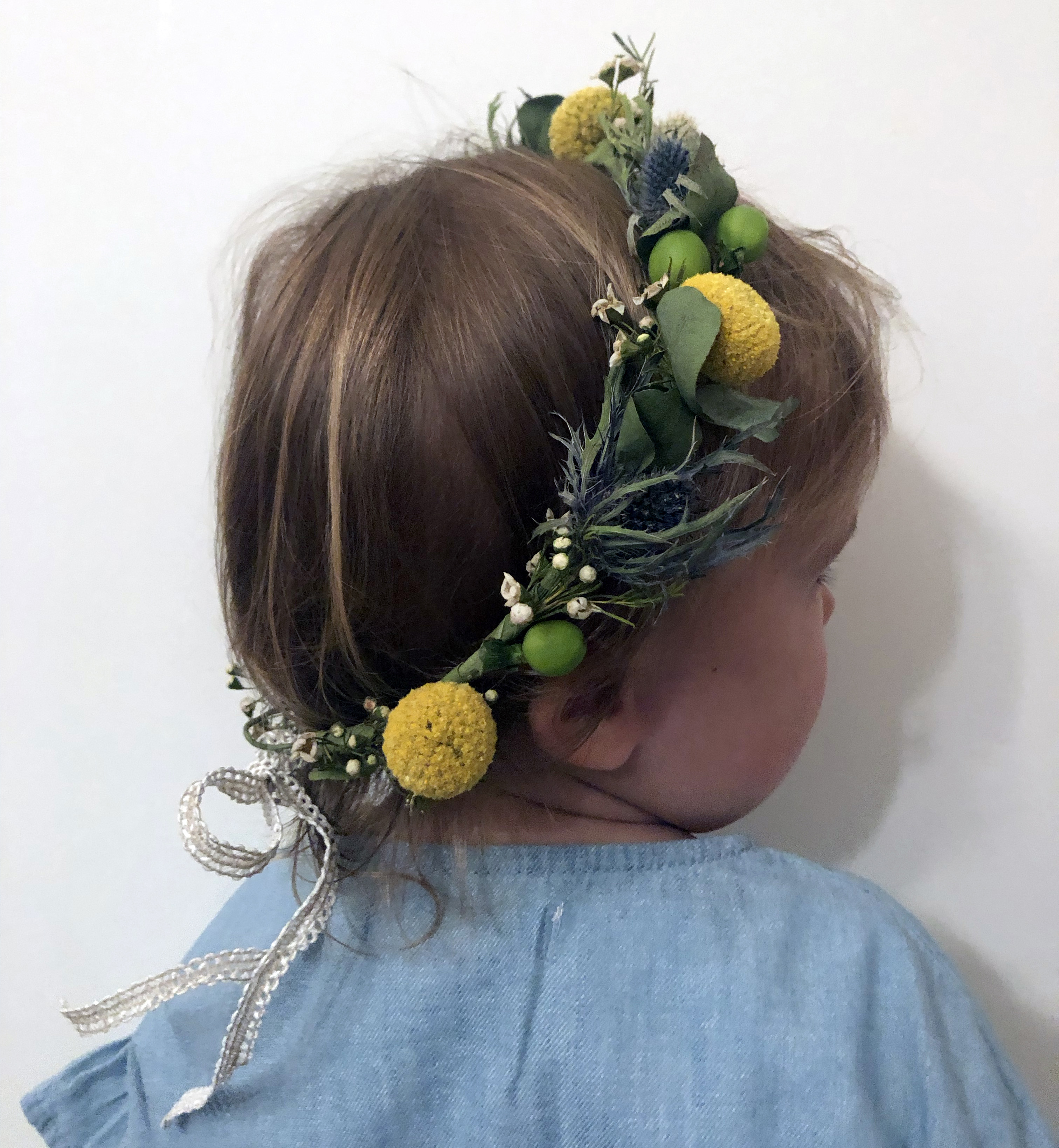 Couronne de fleur étape finale